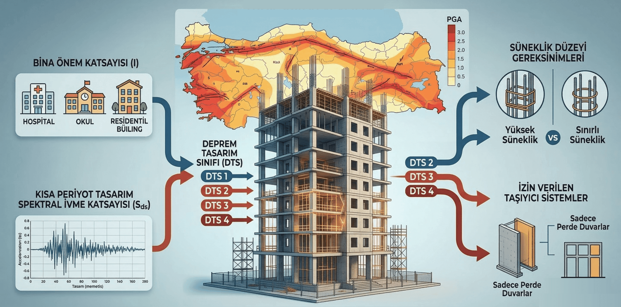 Deprem Tasarım Sınıfı (DTS) Nedir?
