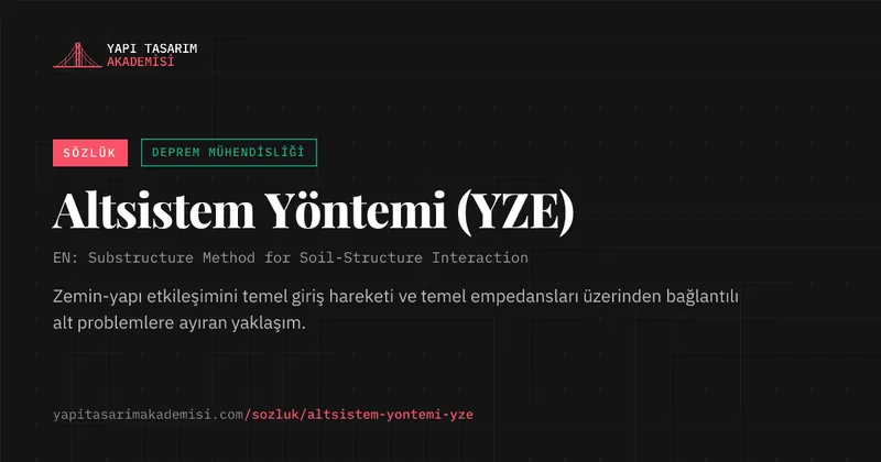 Altsistem Yöntemi (YZE)