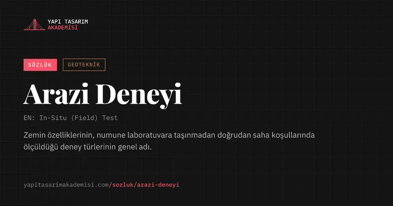 Arazi Deneyi