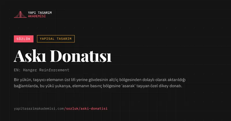 Askı Donatısı