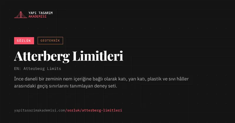 Atterberg Limitleri