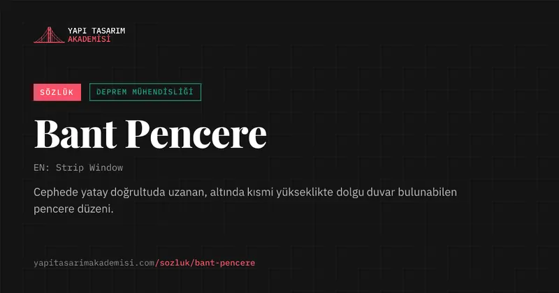 Bant Pencere