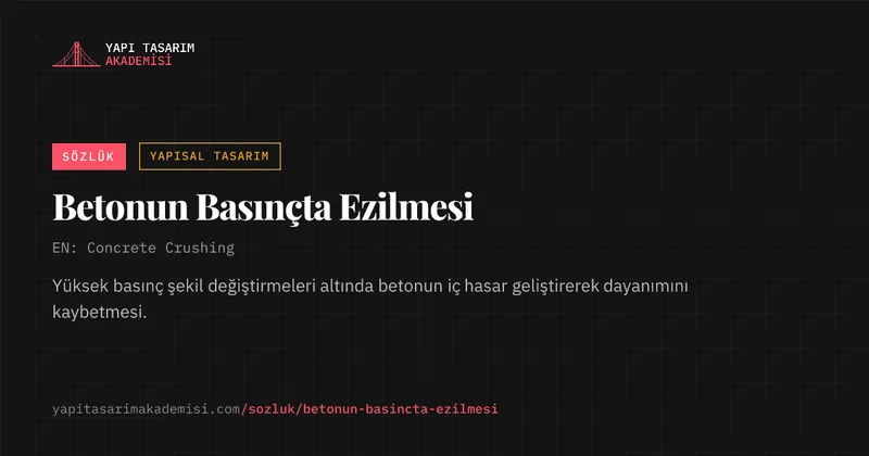 Betonun Basınçta Ezilmesi