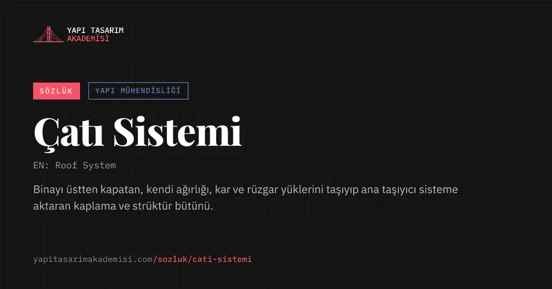 Çatı Sistemi