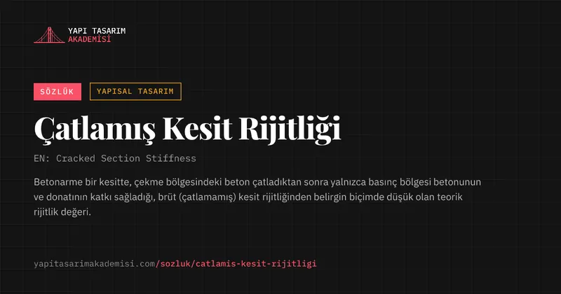 Çatlamış Kesit Rijitliği