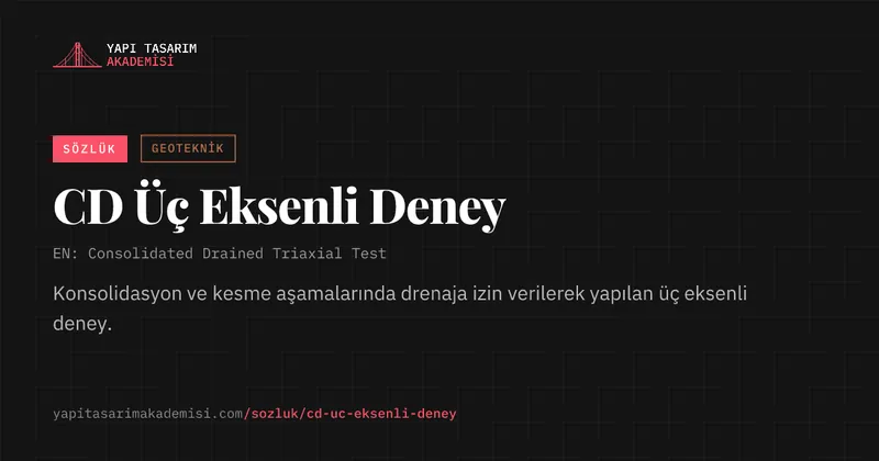 CD Üç Eksenli Deney