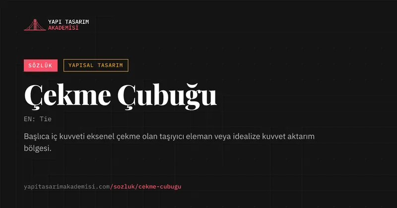 Çekme Çubuğu