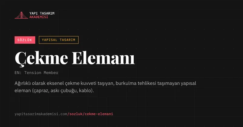 Çekme Elemanı