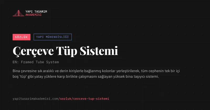 Çerçeve Tüp Sistemi