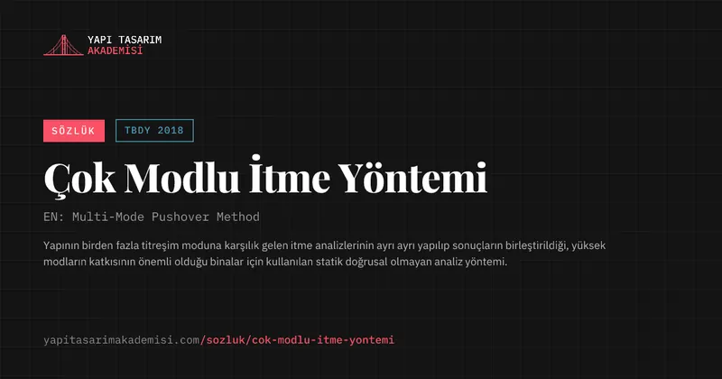 Çok Modlu İtme Yöntemi