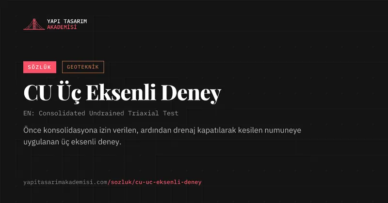 CU Üç Eksenli Deney