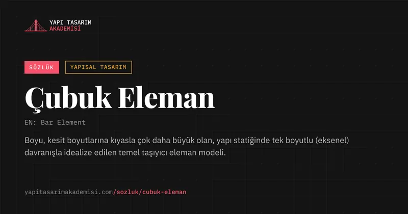 Çubuk Eleman