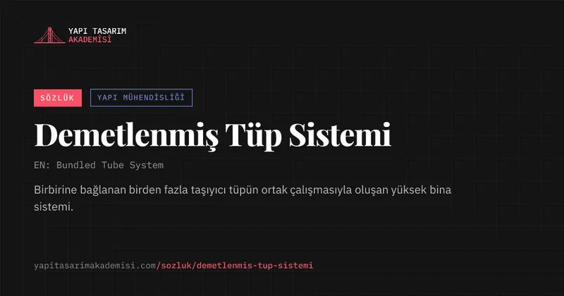 Demetlenmiş Tüp Sistemi