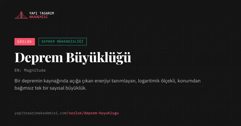 Deprem Büyüklüğü