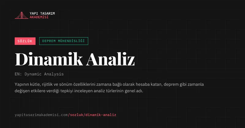 Dinamik Analiz