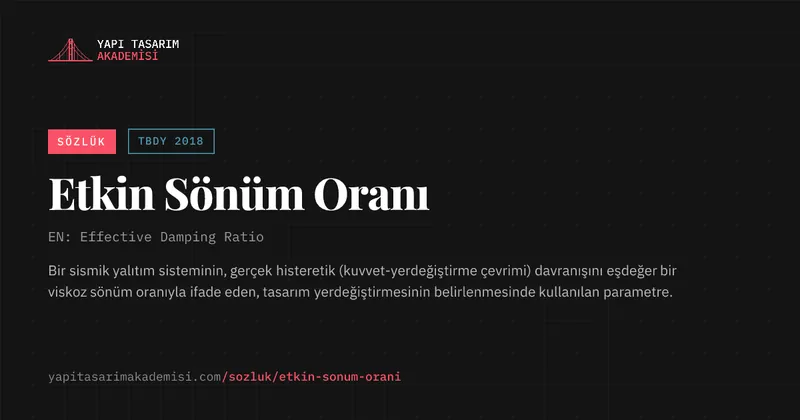 Etkin Sönüm Oranı