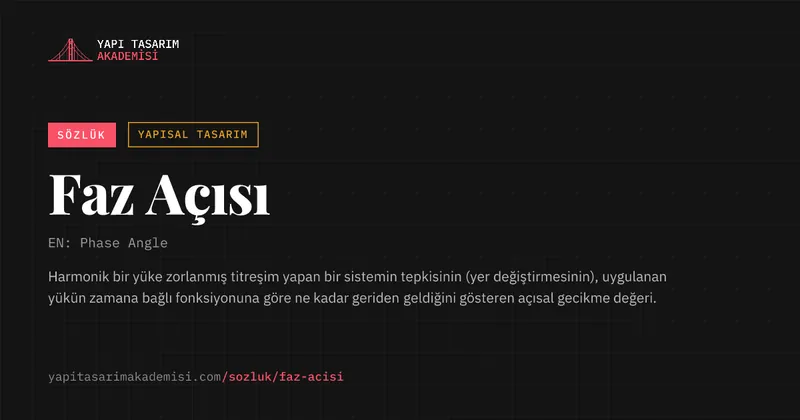 Faz Açısı
