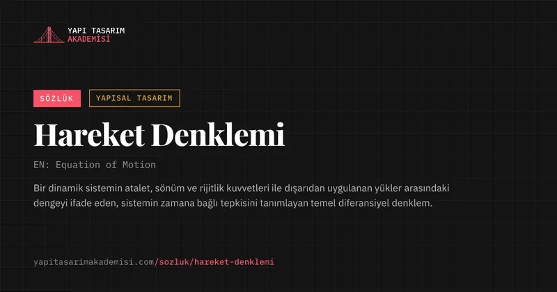 Hareket Denklemi