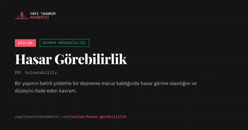 Hasar Görebilirlik