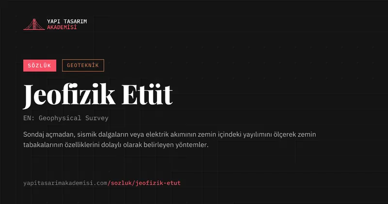 Jeofizik Etüt