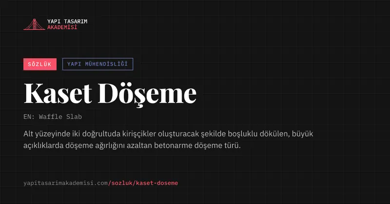 Kaset Döşeme