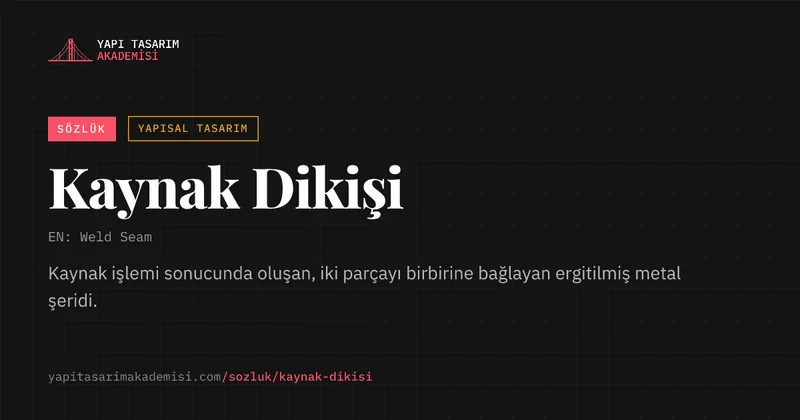 Kaynak Dikişi