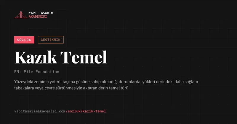 Kazık Temel