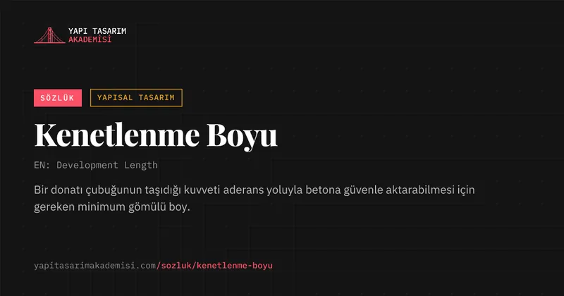 Kenetlenme Boyu