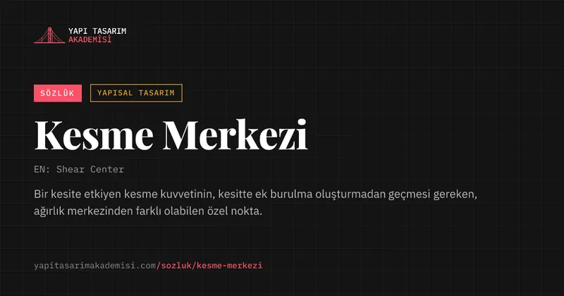 Kesme Merkezi