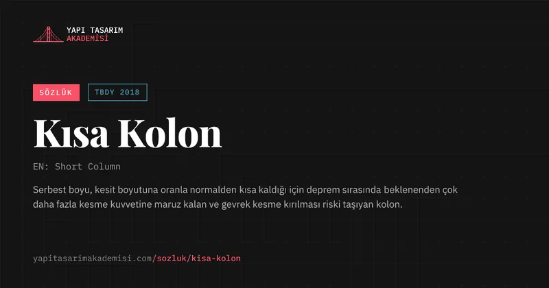 Kısa Kolon