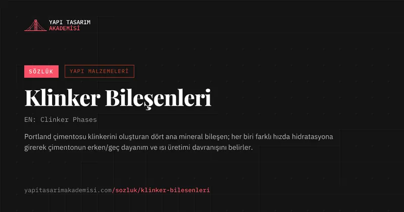 Klinker Bileşenleri