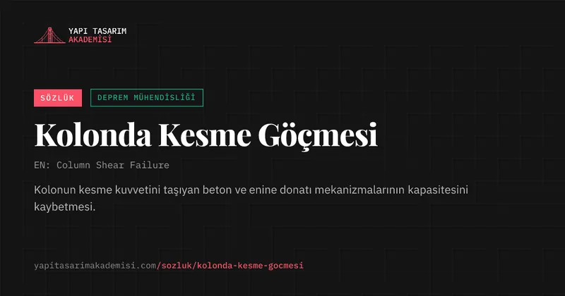 Kolonda Kesme Göçmesi
