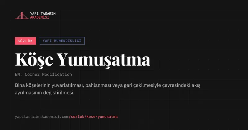 Köşe Yumuşatma