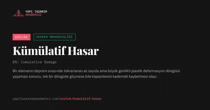 Kümülatif Hasar