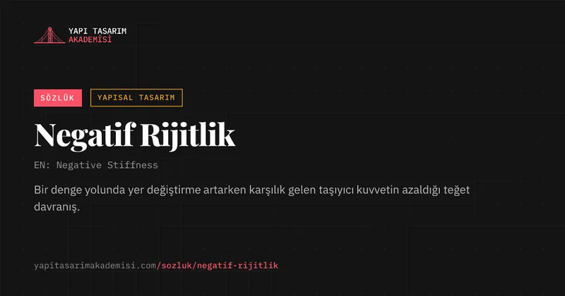 Negatif Rijitlik