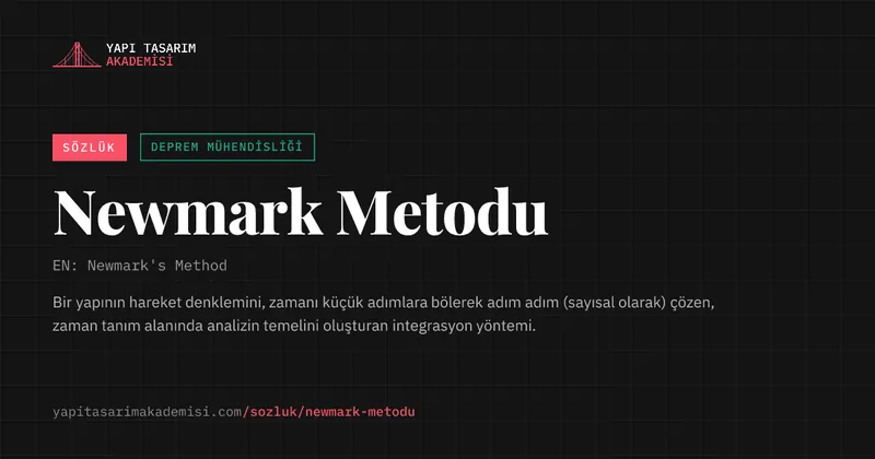 Newmark Metodu
