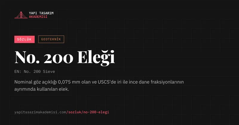 No. 200 Eleği