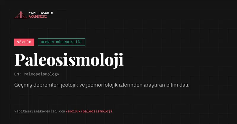 Paleosismoloji