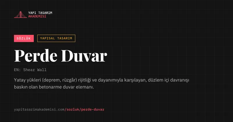 Perde Duvar