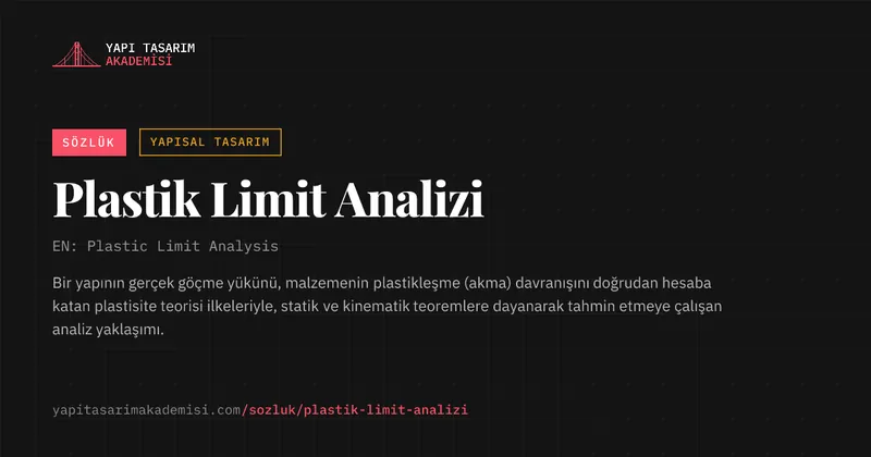 Plastik Limit Analizi