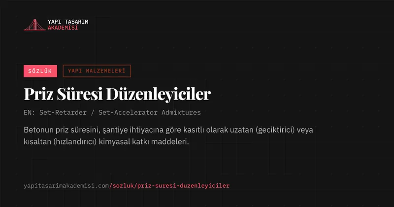 Priz Süresi Düzenleyiciler