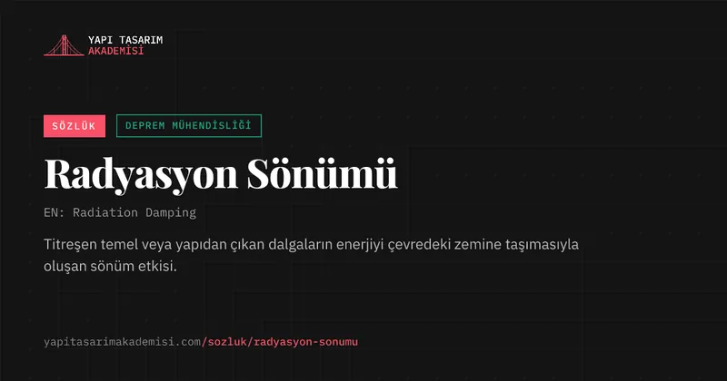 Radyasyon Sönümü