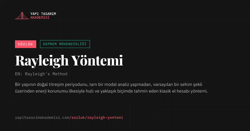 Rayleigh Yöntemi
