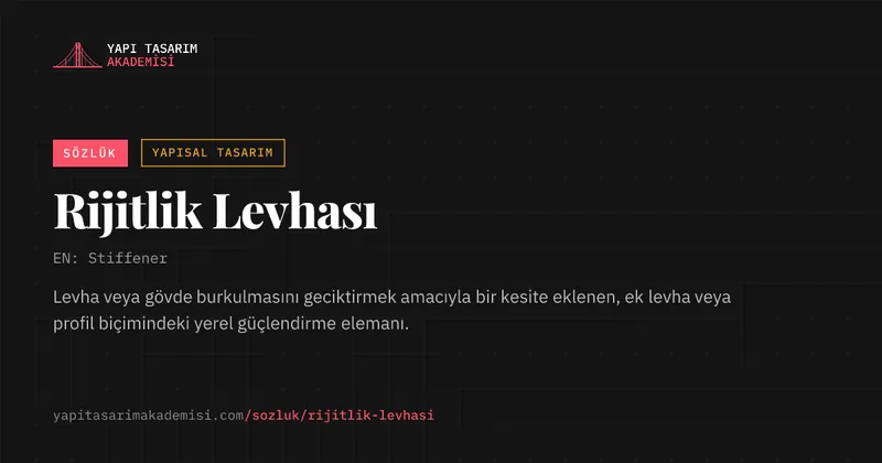 Rijitlik Levhası
