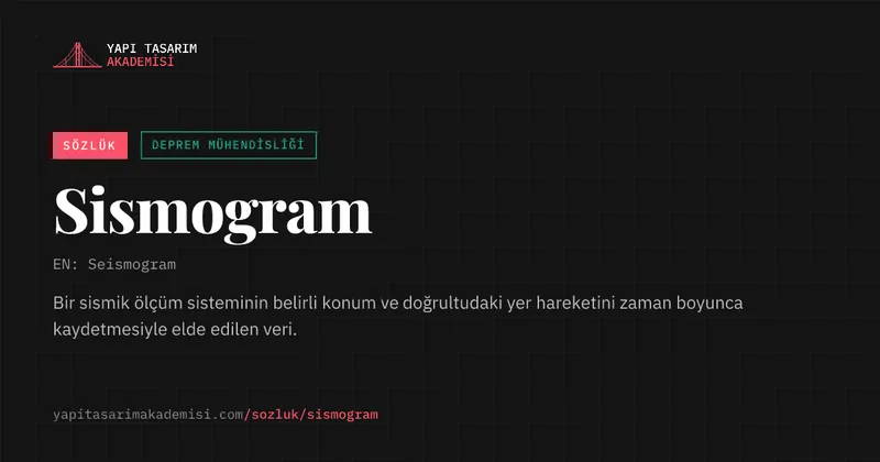 Sismogram