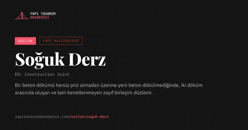 Soğuk Derz
