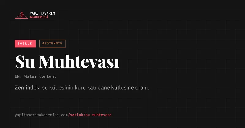 Su Muhtevası