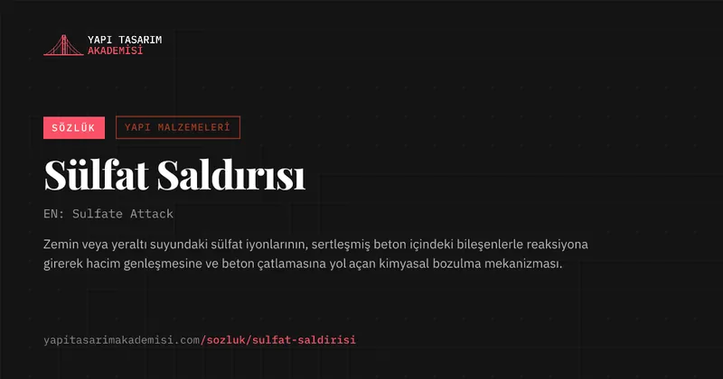 Sülfat Saldırısı