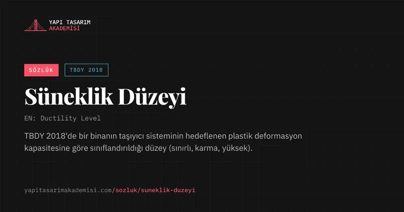 Süneklik Düzeyi