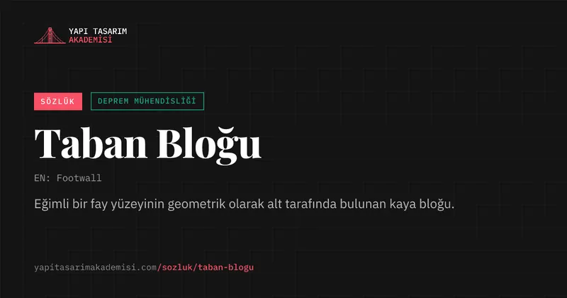 Taban Bloğu